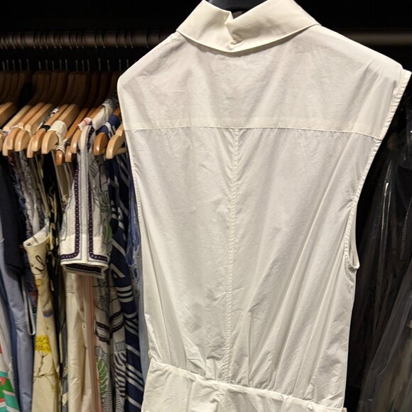 PROENZA SCHOULER Cindy layered cotton-poplin shirt dress - Picture 4 of 8